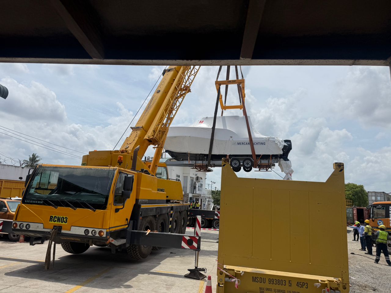 Marine Vessel Lifting and Handling - View 1